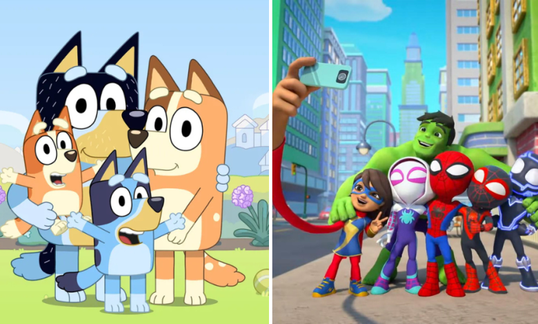 ‘Bluey’ Boasts 70B+ Minutes Viewed Since 2024, Leading Disney Jr. Domination In Preschool Programmin...