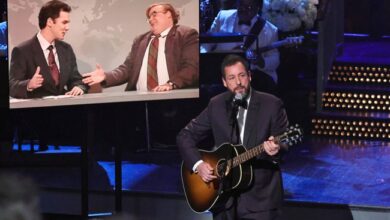 Adam Sandler out front to win his 1st Emmy Award thanks to ‘SNL50: The Anniversary Special’