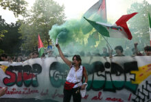 Gaza Protest Gathers During Venice Film Festival But Police Say They’ll Stop Demonstrators From Ente...