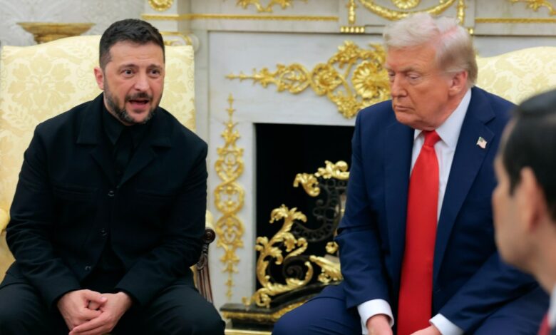 Networks Go To Special Reports On Trump-Zelensky Meeting As POTUS Expresses Hope For Ukraine-Russia ...