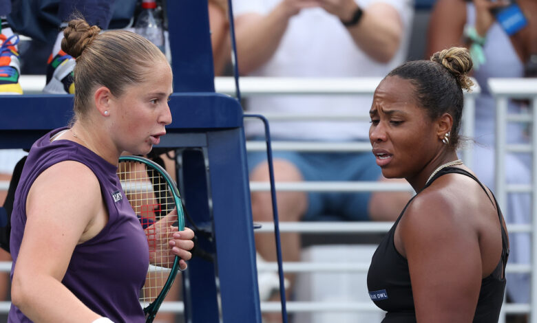 Taylor Townsend & Jelena Ostapenko Get Into Post-Tennis Match Argument at US Open 2025