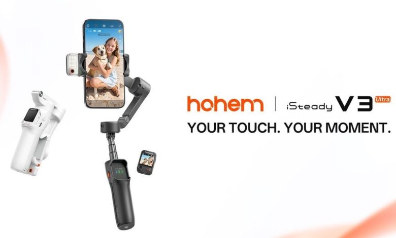 Bring Breakthrough AI Tracking to Your Smartphone Gimbal Game With the New Hohem iSteady V3 Ultra