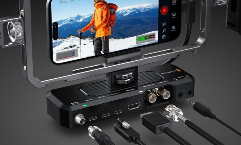 Here’s How the Blackmagic Camera ProDock Can Turn the New iPhone 17 Pro into an Actual Pro Camera