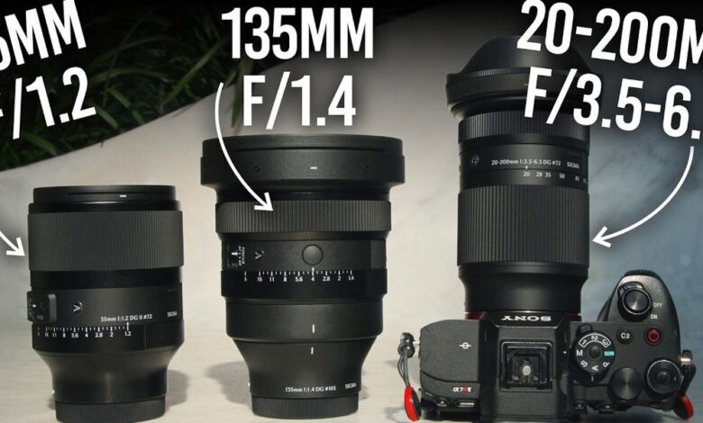 Sony Hybrid Shooters Are Going to Love These Versatile New Lenses From Sigma